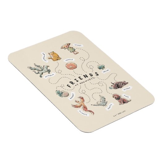 Magnet Flexible HARRY POTTER™ | Amis de Hogwarts (Côté Droit)