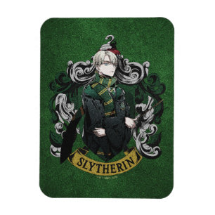 Magnet Flexible HARRY POTTER™   Anime Draco Malfoy House Crest