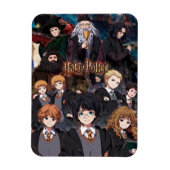 Magnet Flexible HARRY POTTER™ Anime Ensemble Scene (Vertical)