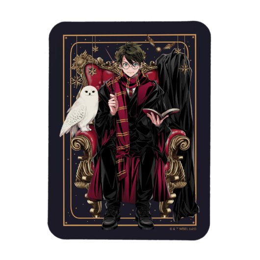 Magnet Flexible HARRY POTTER™ | Anime HARRY POTTER™ assis (Vertical)