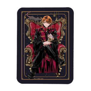 Magnet Flexible HARRY POTTER™   Anime Ron Weasley Assis
