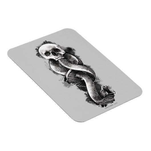 Magnet Flexible Harry Potter | Aquarelle de marque foncée (Côté Droit)