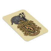 Magnet Flexible Harry Potter | Blason de Poufsouffle avec Blaireau (Côté Droit)