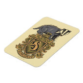 Magnet Flexible Harry Potter | Blason de Poufsouffle avec Blaireau (Côté Gauche)