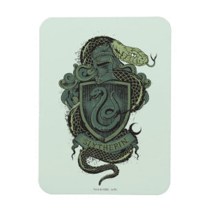 Magnet Flexible Harry Potter    Blason de Serpentard
