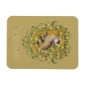 Magnet Flexible HARRY POTTER™ | Blason HUFFLEPUFF™ (Horizontal)