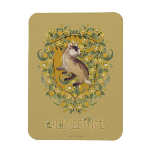 Magnet Flexible HARRY POTTER™ | Blason HUFFLEPUFF™ (Vertical)