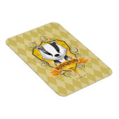 Magnet Flexible Harry Potter | Charmant blason HUFFLEPUFF™ (Côté Droit)