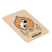 Magnet Flexible HARRY POTTER™ | Dessin délicat Blason de POUFFEENA (Côté Droit)