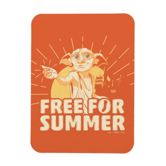 Magnet Flexible HARRY POTTER™ | Dobby Free For Summer (Vertical)
