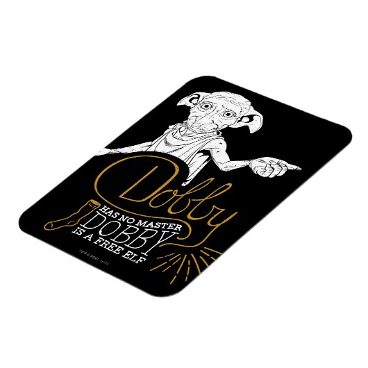 Magnet Flexible Harry Potter | Dobby N'A Pas De Maître (Côté Gauche)