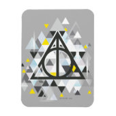 Magnet Flexible Harry Potter | Geometric Deathly Hallows (Vertical)