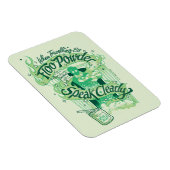 Magnet Flexible Harry Potter | Graphique de typographie de la poud (Côté Droit)