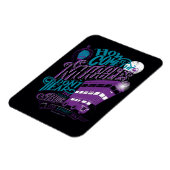 Magnet Flexible Harry Potter | Graphique de typographie du Knight  (Côté Gauche)