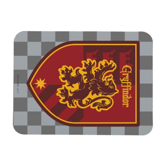 Magnet Flexible Harry Potter | Gryffindor House Pride Crest (Horizontal)