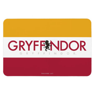 Magnet Flexible Harry Potter   Gryffindor House Pride Crest