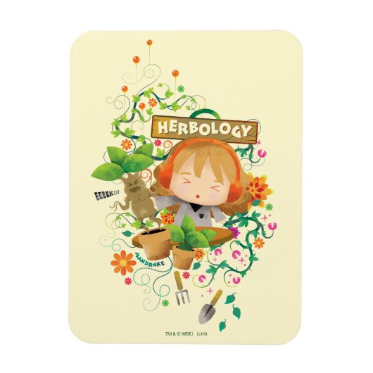 Magnet Flexible Harry Potter | Hermione Herbology Class Graphic (Vertical)