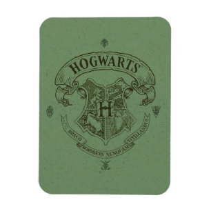 Magnet Flexible Harry Potter   Hogwarts Banner Crest