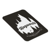 Magnet Flexible Harry Potter | HOGWARTS™ Castle Typographie (Côté Droit)