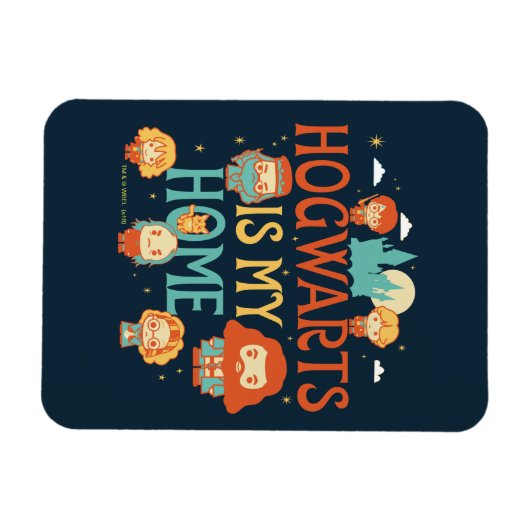 MAGNET FLEXIBLE HARRY POTTER™ | HOGWARTS™ EST MA MAISON (Horizontal)