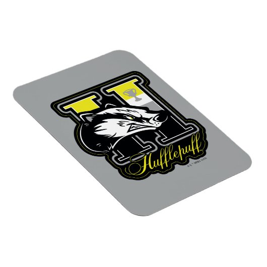 Magnet Flexible HARRY POTTER™ | HUFFLEPUFF™ Badge sportif (Côté Droit)