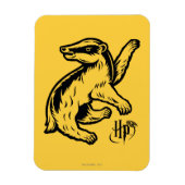Magnet Flexible Harry Potter | Icône Badger Hufflepuff (Vertical)