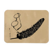 Magnet Flexible Harry Potter | Lunettes et plume (Horizontal)