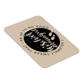 Magnet Flexible Harry Potter | Marauder's Map Charms Typographie (Côté Droit)