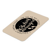 Magnet Flexible Harry Potter | Marauder's Map Charms Typographie (Côté Gauche)