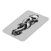 Magnet Flexible Harry Potter | Marque noire aquarelle (Côté Gauche)