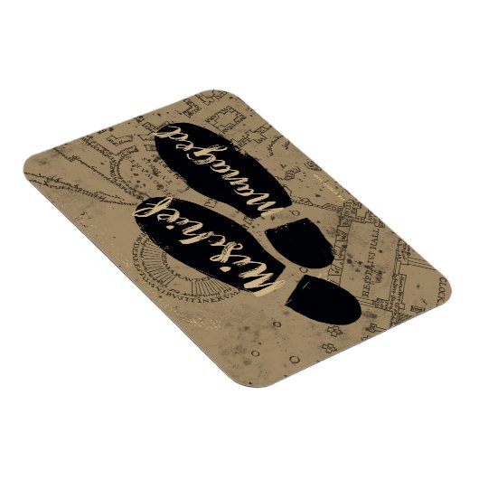 Magnet Flexible Harry Potter | MISCHIEF MANAGED™ Mappage Empreinte (Côté Droit)