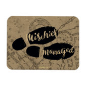 Magnet Flexible Harry Potter | MISCHIEF MANAGED™ Mappage Empreinte (Horizontal)