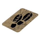 Magnet Flexible Harry Potter | MISCHIEF MANAGED™ Mappage Empreinte (Côté Gauche)