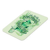 Magnet Flexible Harry Potter | Poudre de cheminée Typographie Grap (Côté Gauche)