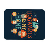MAGNET FLEXIBLE HARRY POTTER™ | POUR MOI, HOGWARTS™ C'EST CHEZ MOI (Horizontal)