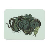 Magnet Flexible Harry Potter | Slytherin Crest (Horizontal)