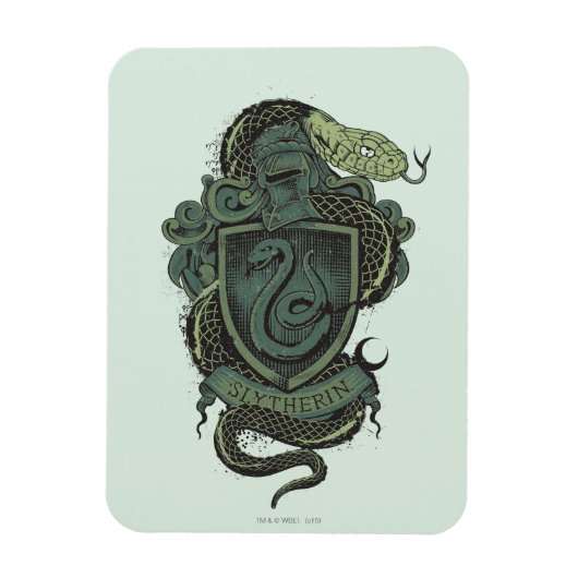 Magnet Flexible Harry Potter | Slytherin Crest (Vertical)