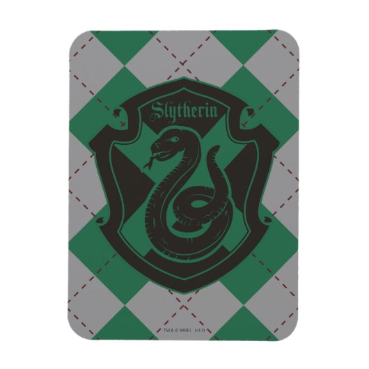 Magnet Flexible Harry Potter | Slytherin House Pride Crest (Vertical)