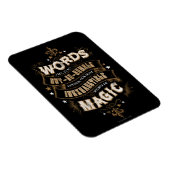 Magnet Flexible Harry Potter Sort | Les mots sont notre ressource  (Côté Droit)