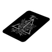 Magnet Flexible Harry Potter Spell | HAUTEUR DE MORT Graphique (Côté Gauche)