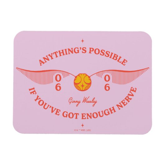 Magnet Flexible HARRY POTTER™ | Tout est possible (Horizontal)