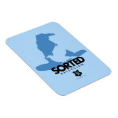 Magnet Flexible Harry Potter | Trié dans la maison RAVENCLAW™ (Côté Droit)