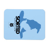 Magnet Flexible Harry Potter | Trié dans la maison RAVENCLAW™ (Horizontal)