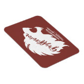 Magnet Flexible Harry Potter | Typographie Silhouette GRYFFINDOR™ (Côté Droit)