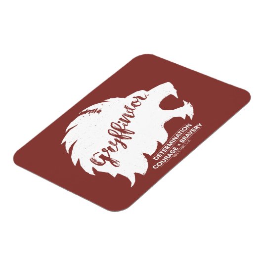 Magnet Flexible Harry Potter | Typographie Silhouette GRYFFINDOR™ (Côté Gauche)