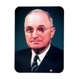 Magnet Flexible Harry S. Truman, président démocrate américain USA