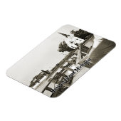 Magnet Flexible Harsens Island Michigan St Marks Church 1925 vue (Côté Gauche)