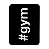 Magnet Flexible Hashtag GYM (Vertical)