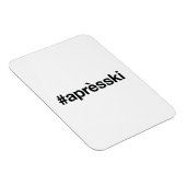 Magnet Flexible Hashtag SKI APRES (Côté Droit)