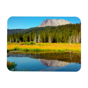 Magnet Flexible Hat Lake dans le parc national volcanique de Lasse